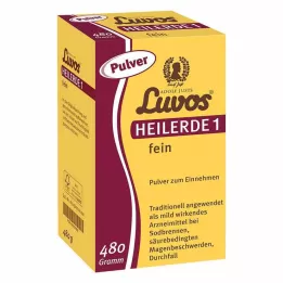 LUVOS Ārstnieciskais māls 1 smalks, 480 g