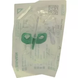 VENOFIX Venipunktūras pasūtījums 21 G 0,8 mm zaļš, 1 gab