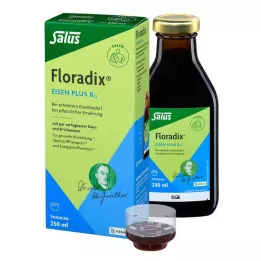 FLORADIX Iron plus B12 vegāns toniks, 250 ml
