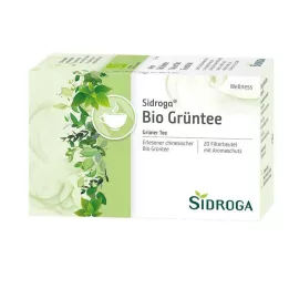 SIDROGA Wellness Zaļās tējas filtra maisiņi, 20X1,7 g