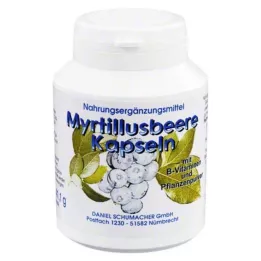 MYRTILLUSBEERE Kapsulas, 100 gab