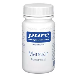 PURE ENCAPSULATIONS Mangāna Mangāna citrāta kapsulas, 60 gab