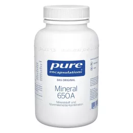 PURE ENCAPSULATIONS Mineral 650A kapsulas, 180 gab