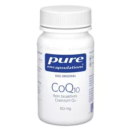 PURE ENCAPSULATIONS CoQ10 60 mg kapsulas, 60 gab
