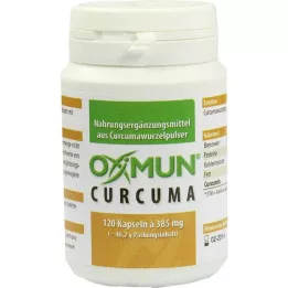 OXIMUN Kurkuma kapsulas, 120 gab