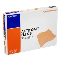 Acticoat Flex 3 5x5 cm pārsējs, 5 gab