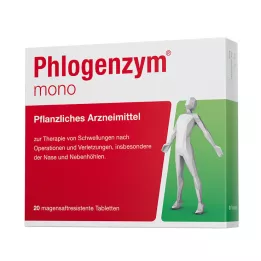 PHLOGENZYM mono zarnās šķīstošās tabletes, 20 gab
