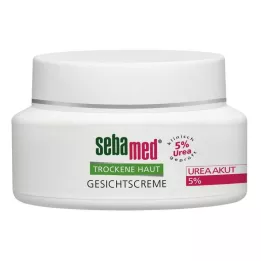 SEBAMED Akūts sejas krēms sausai ādai ar 5% urīnvielu, 50 ml