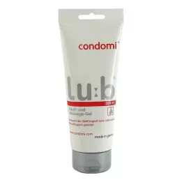 CONDOMI Lub lubrikants un masāžas želeja, 200 ml
