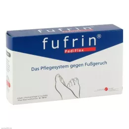 FUFRIN PediFlex kopšanas sistēmas zeķes + ziede izmērs 38-42, 2X5 g