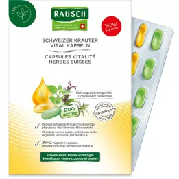 RAUSCH Herbal Vital kapsulas, 30X2 gab
