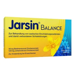 Jarsin Balance 56 mg / 120 mg apvalkotās tabletes, 60 gab