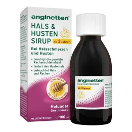 Angīnas klepus sīrups kaklam &amp; , 100 ml