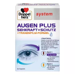 DOPPELHERZ Eyes plus Vision+Protection sistēmas kapsulas, 60 gab