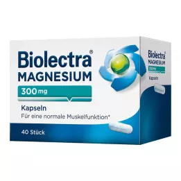 BIOLECTRA Magnija 300 mg kapsulas, 40 gab