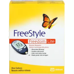 FREESTYLE Freedom Lite Set mg/dl bez kodēšanas, 1 gab