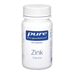PURE ENCAPSULATIONS Cinka cinka citrāta kapsulas, 60 gab