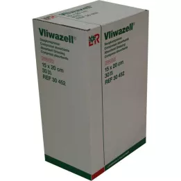VLIWAZELL Absorbējošās kompreses sterilas 15x20 cm, 30 gab