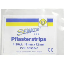 Senada ģipša sloksnes 19x72 mm, 4 gab