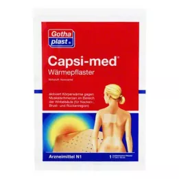 CAPSI-MED Siltuma plāksteris 11x18 cm, 1 gab
