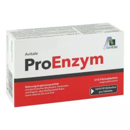 PROENZYM zarnās šķīstošās tabletes, 210 gab