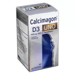 CALCIMAGON D3 Uno košļājamās tabletes, 60 gab