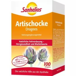 SANHELIOS Artišoku dražejas, 100 gab