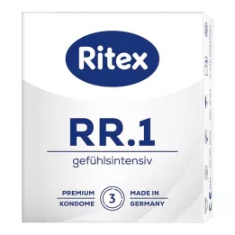 RITEX RR.1 prezervatīvs, 3 gab