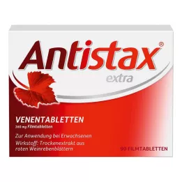 ANTISTAX papildu vēnu tabletes, 90 gab