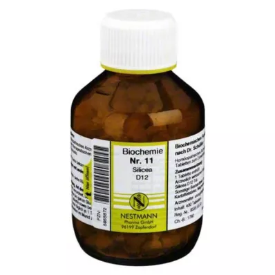 BIOCHEMIE 11 Silicea D 12 tabletes, 400 gab