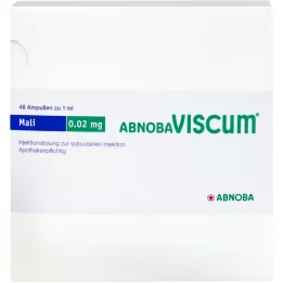 ABNOBAVISCUM Mali 0,02 mg ampulas, 48 gab