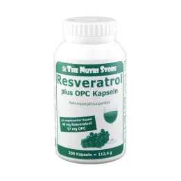 RESVERATROL PLUS OPC kapsulas, 200 gab