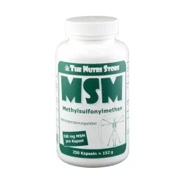 MSM 500 mg metilsulfonilmetāna kapsulas, 250 gab