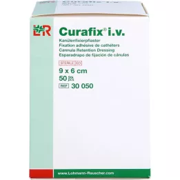 CURAFIX i.v. sterils ģipsis 6x9 cm, 50 gab