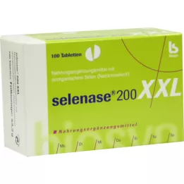 SELENASE 200 XXL tabletes, 100 gab