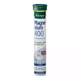 KNEIPP Magnija 400+C+E putojošās tabletes, 15 gab