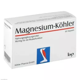 MAGNESIUM KÖHLER Kapsulas, 1X60 gab