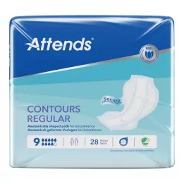 ATTENDS Contours Regular 9 veidnes, 28 gab