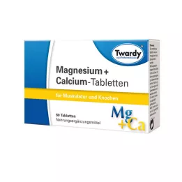 MAGNESIUM+CALCIUM tabletes, 60 gab