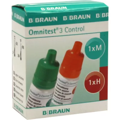 OMNITEST 3 kontroles šķīdums, 7 ml