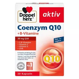 DOPPELHERZ Koenzīms Q10+B vitamīnu kapsulas, 30 gab