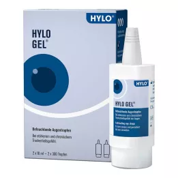 HYLO-GEL Acu pilieni, 2X10 ml