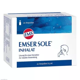 EMSER Zole inhalācijas šķīdums smidzinātājam, 20 gab
