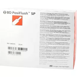 BD POSIFLUSH SP Skalošanas sistēmas pilnšļirces, 30X10 ml