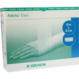 ASKINA Elastīgā saite 6 cmx4 m vaļīga, 20 gab