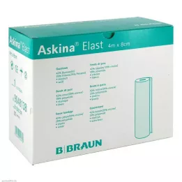 ASKINA Elastīgā saite 8 cmx4 m vaļīga, 20 gab