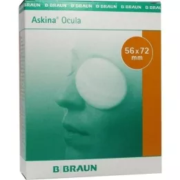 ASKINA Ocula eye kompr.56x72mm sterils, 5gab