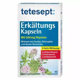 TETESEPT Aukstuma kapsulas, 40 gab
