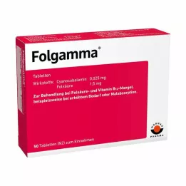FOLGAMMA Tabletes, 50 gab