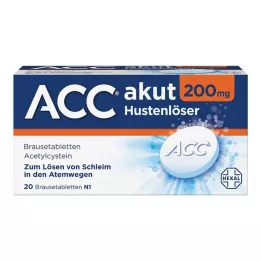 ACC akut 200 putojošās tabletes, 20 gab